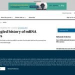 The tangled history of mRNA vaccines